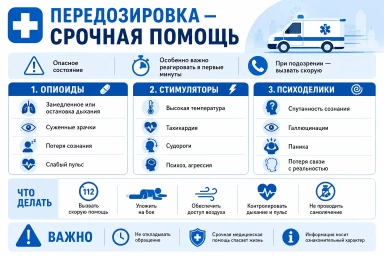 Помощь при передозировке в Нижней Туре