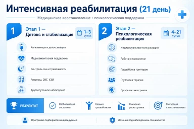 Реабилитация за 21 день в Нижней Туре